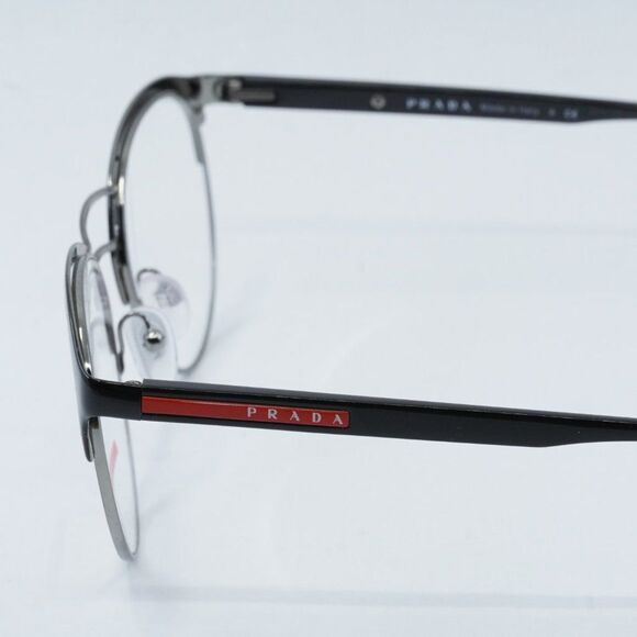 💯 NEW PRADA SPORT PS52HV 7AX1O1 BLACK EYEGLASSES - Picture 4 of 10